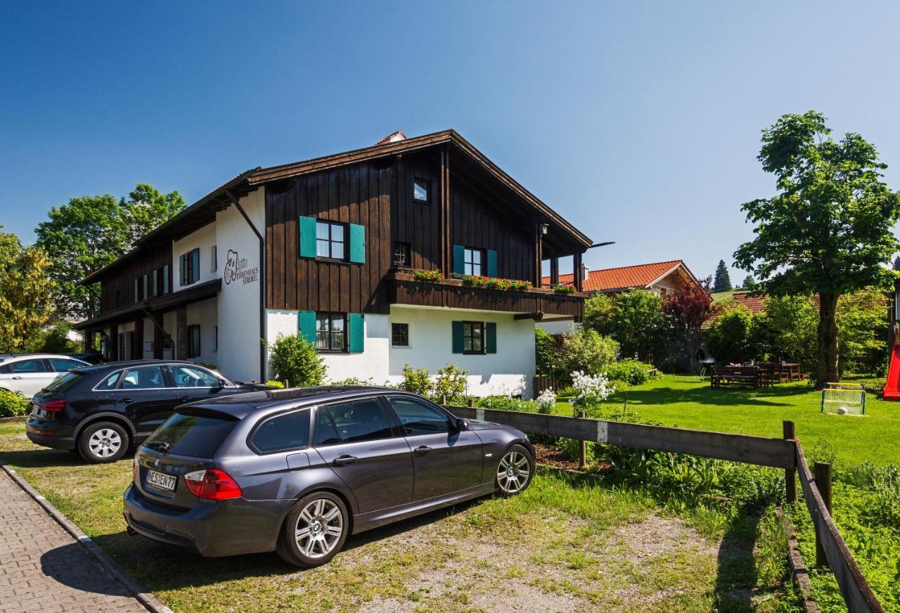 Allgaeu Ferienhaus Strobel Roßhaupten Exterior foto